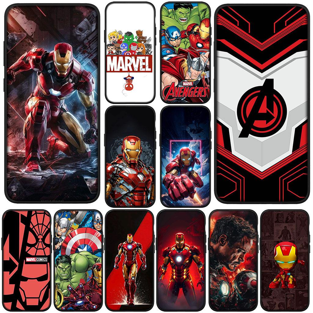 Чехол для телефона Marvel Герой Железный Человек для Samsung Galaxy S22 S21 S20 Fe Ultra S9 Plus + A13 A22 M21 M31 M55 M15