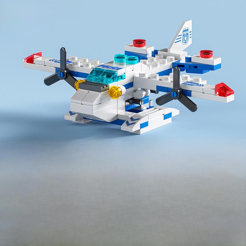 Совместимые строительные блоки Lego: Детские развивающие игрушки на тему военной и инженерной техники