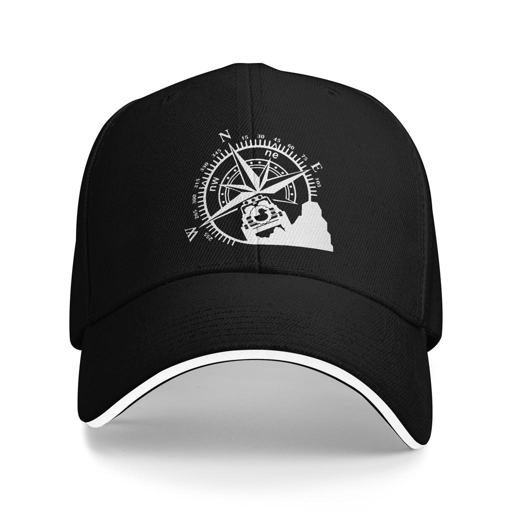 Custom Classic Unisex Adventure Mountain Bike Compass Baseball Cap Adult Adjustable Dad Hat Unisex WoUnisex Sports Snapback Hats