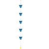Stylish Outdoor Rain Chain 121.5cm Length With 5 Cups Perfect For Roof Drainage And Landscape improve