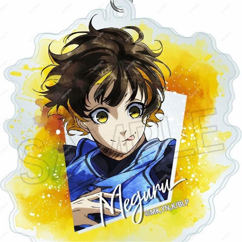 Персонажи Blue Lock: Ёити Исаги, Мэгуру Батира, Хёма Чигири - Коллекция из 8 типов