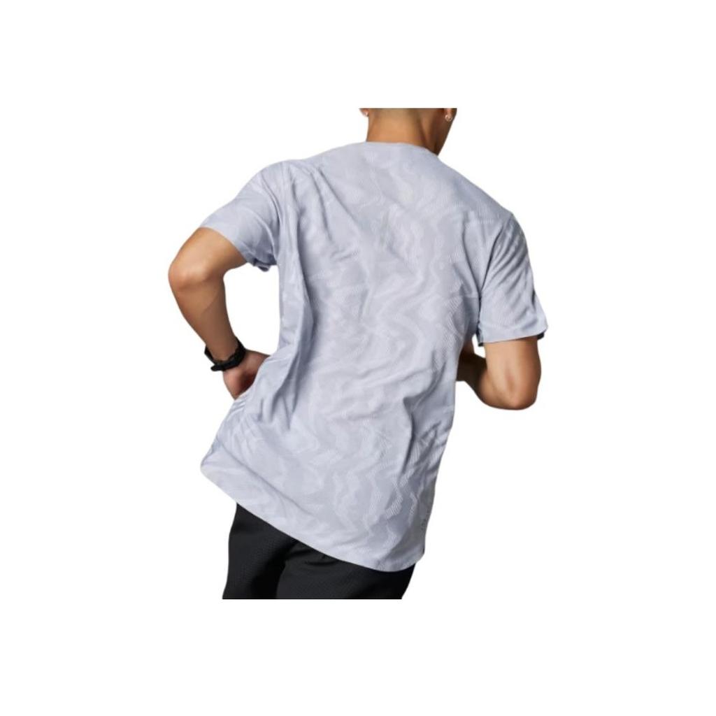 Adidas Ultimate Engineered Comfort Breathable Running Short Sleeve T-Shirt Men Tops Halo-Silver IY0722