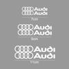 Для Audi RS3 6 шт. Модифицированные наклейки на суппорты тормозных дисков колес автомобиля Виниловая наклейка Стайлинг Декорация для Audi A3 A4 A5 A6 A6L A7 A8 Q3 Q5 Q7 S3