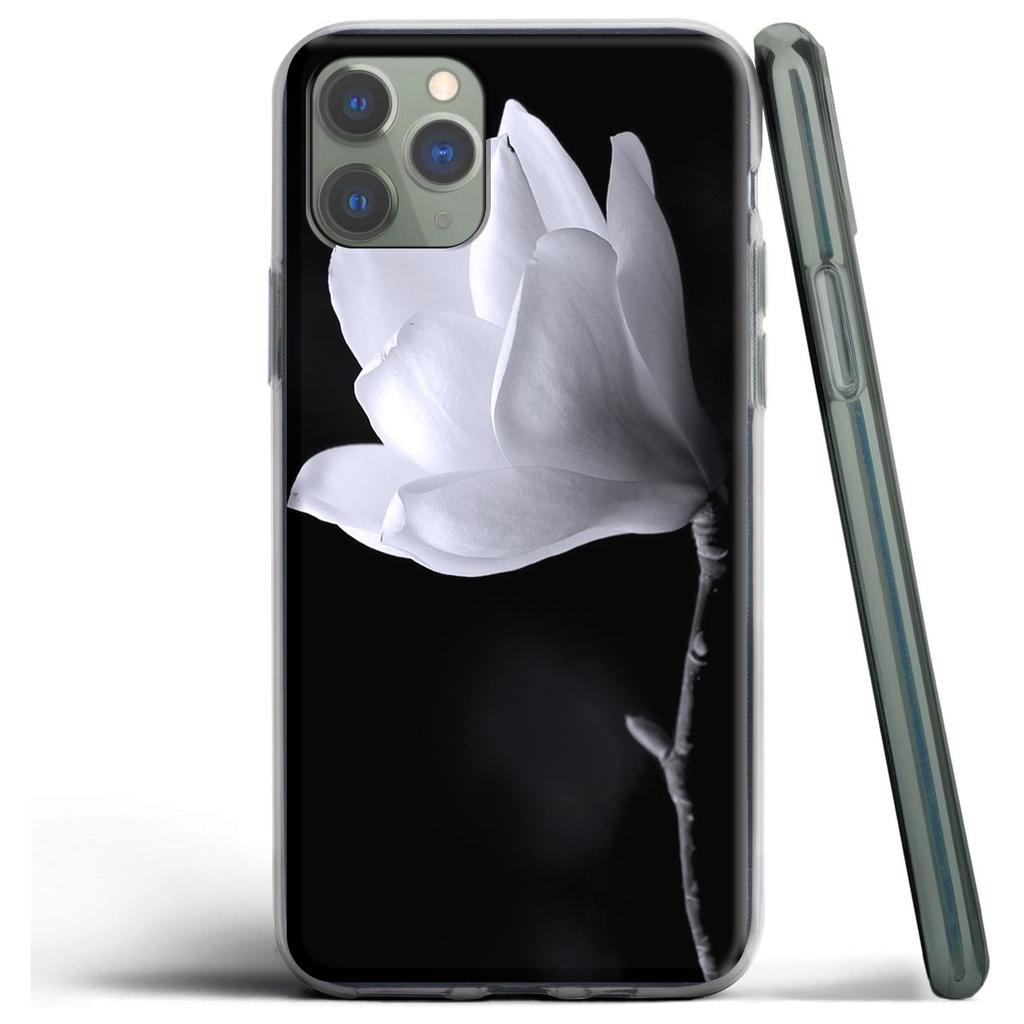 Красивый силиконовый чехол со светящейся розой для Apple iPhone 12 Mini 11 Pro SE XS X XR Max 8 7 6S 6 Plus 5S