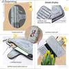 Women's long butterfly pattern wallet multifunctional portable snap button coin purse perfect birthday gift suitable for daily commuting fun stylish