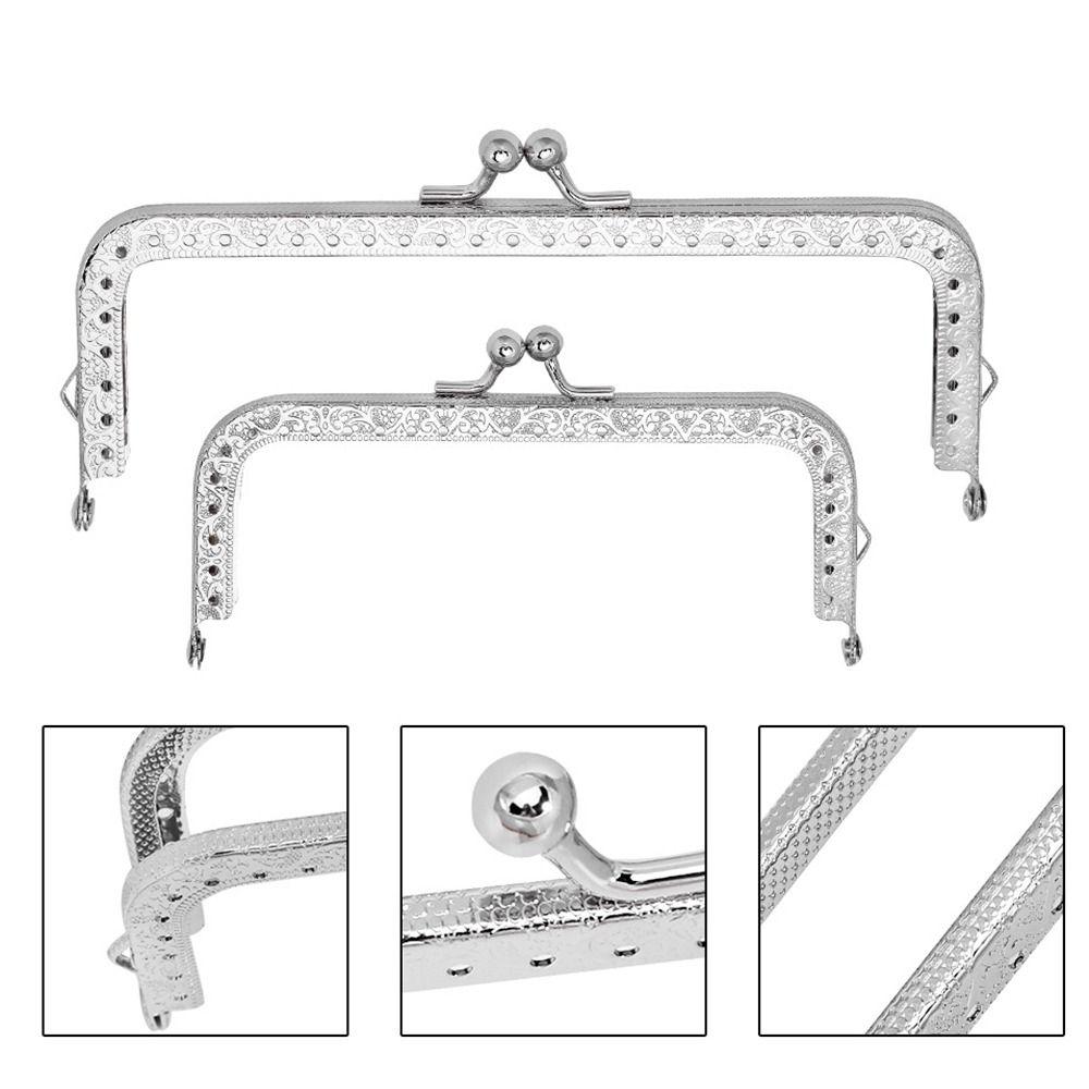 Изготовление сумок DIY Ремесло Застежка для кошелька Рамка для кошелька Рамка для сумки Застежка-поцелуй Замок Рамка для кошелька Застежка-поцелуй