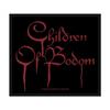 Нашивка с каплей крови и логотипом Children Of Bodom