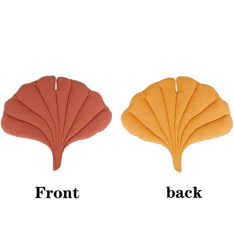 1/2PCS Leaf Shaped Pet Mat Washable Soft Non-Slip Sleeping Pad for Cats and Dogs Reversible Portable Travel Camping Pet Bed
