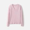 Broadcast Relaxed V-Neck Long-Sleeve Knit Sweater