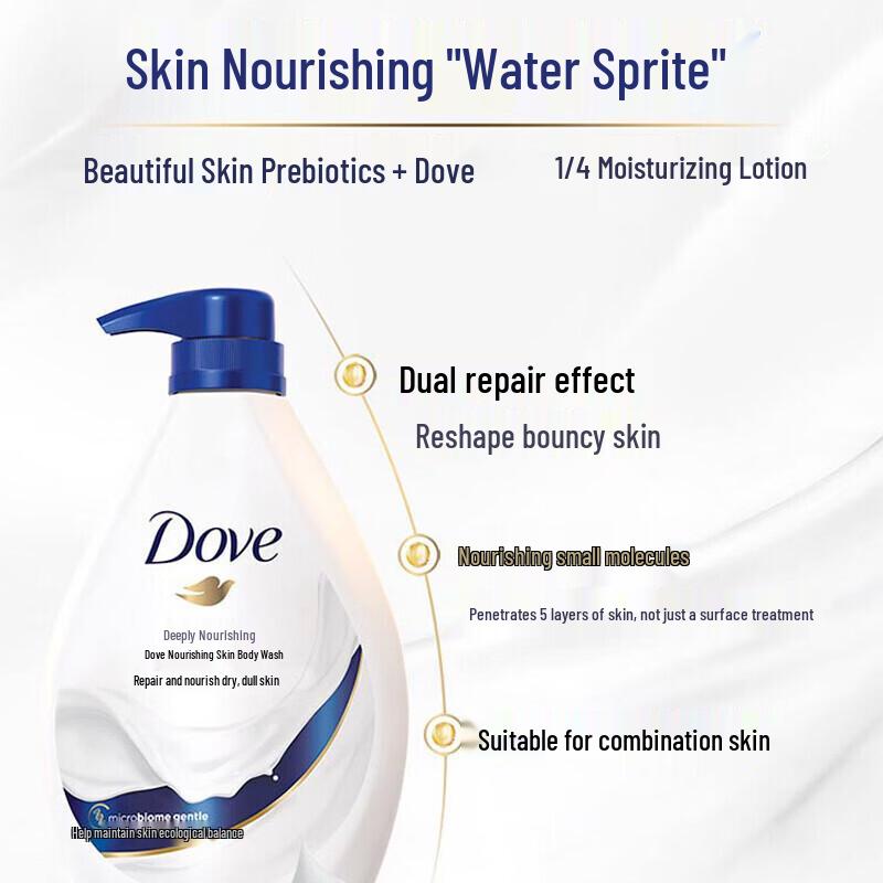 DOVE Глубоко питательный гель для душа