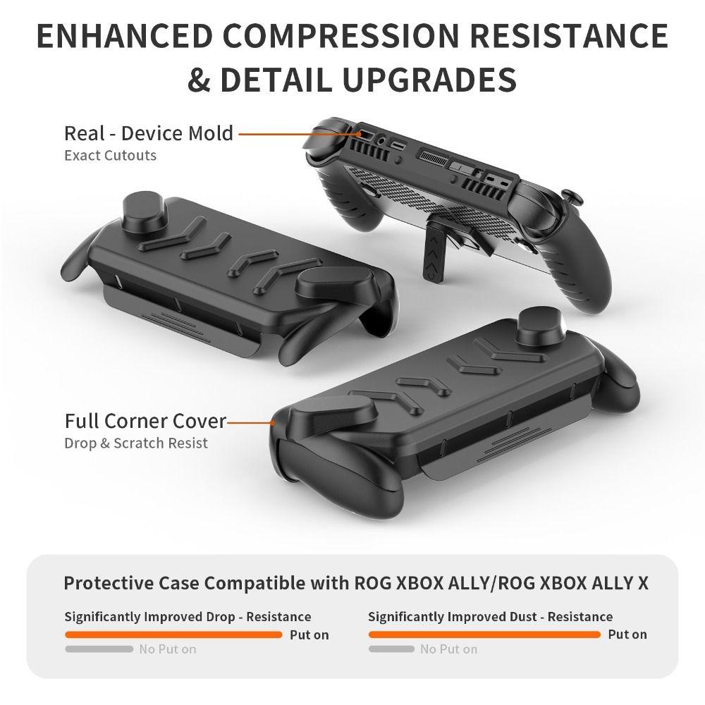 TPU+ABS Handheld Game Console Case Shockproof Host Shell for ROG Xbox Ally/ROG Xbox Ally X