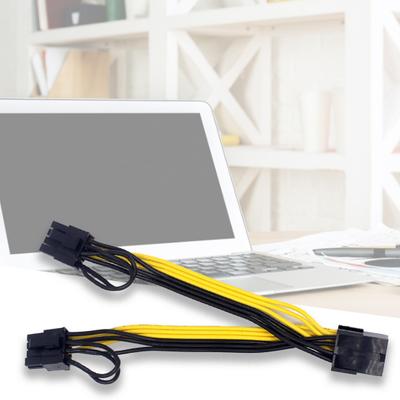 Кабель-разветвитель питания PCI-E 6-pin для видеокарты GPU 2x 8-pin PCI Express