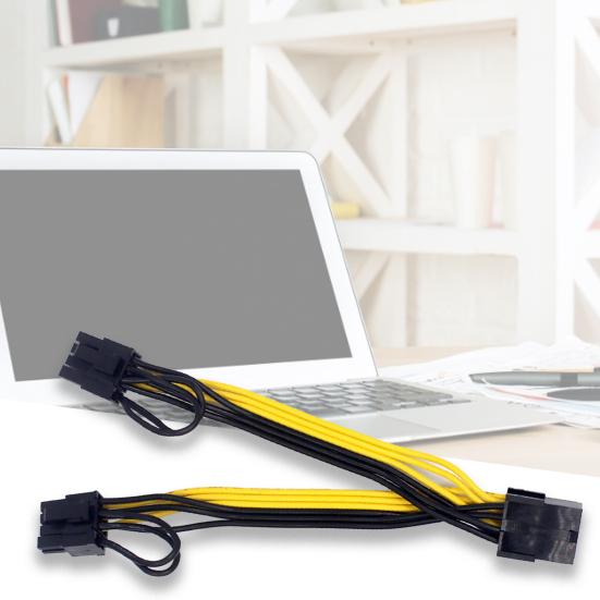Кабель-разветвитель питания PCI-E 6-pin для видеокарты GPU 2x 8-pin PCI Express