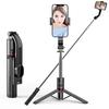 Extended Version Wireless Bluetooth Selfie Stick Foldable Tripod with Remote Shutter for Android IOS 2024 Latest Hot