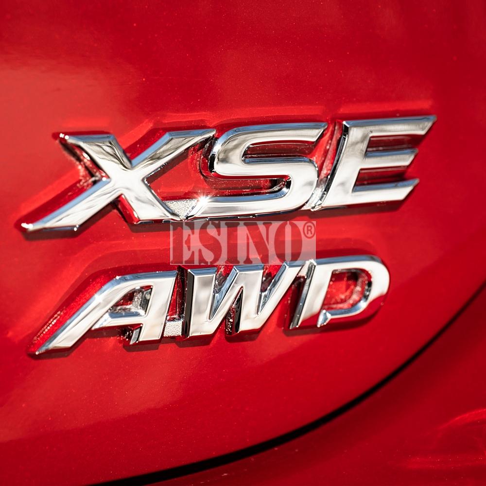 Car Styling 3D XSE Car Metal Alloy RearTrunk Fender Adhesive DSFDHFG6 Badge Body Tailgate Displaceme Emblem For Toyota Sienna