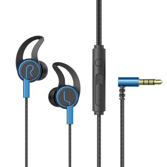 Wired Earphone Stereo Sound Sports Headset with Microphone 3.5mm/Type-C Plug In-ear Headphone for Game Music