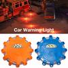 2Pcs Car Warning Lights with 9 Flash Modes Super Bright High Lumens Waterproof Battery Operated LED Warning Lights with Magnet