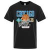Chicago Basketball Team 76 Jersey T-Shirt For Men Funny Printed Clothing Loose Cotton Short Sleeved Fashion T-Shirts