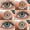 2pcs Colored Soft Contact Lenses for Girls Eye Makeup Fashion Beauty Cosmetic Pupil