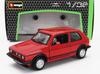 Bburago Volkswagen Golf MKI GTi 1979 (красный) Литая модель автомобиля в масштабе 1/32