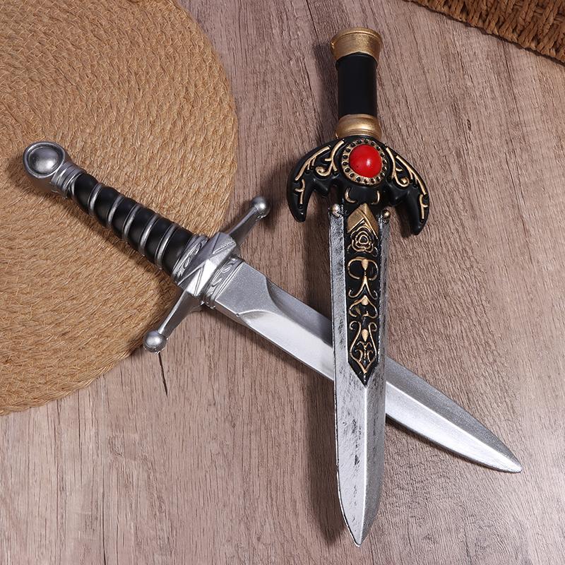 Моделирование Pu Кинжал Детский Меч Оружие Фильм Косплей Меч Реквизит Ролевая Игра Подарок Безопасное Оружие Модель Игрушка Детские Подарки