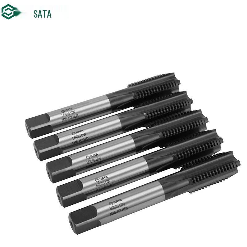 SATA Набор из 5 машинных метчиков HSS с крупной резьбой M16x2.0MM