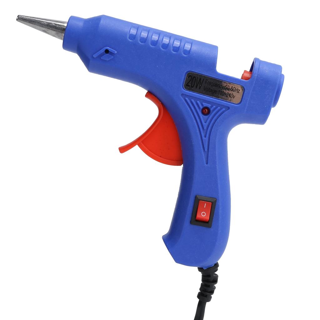 Мини-пистолеты для горячего клея с стержнями 20 Вт Термоплавкие клеевые пистолеты для DIY Arts Craft