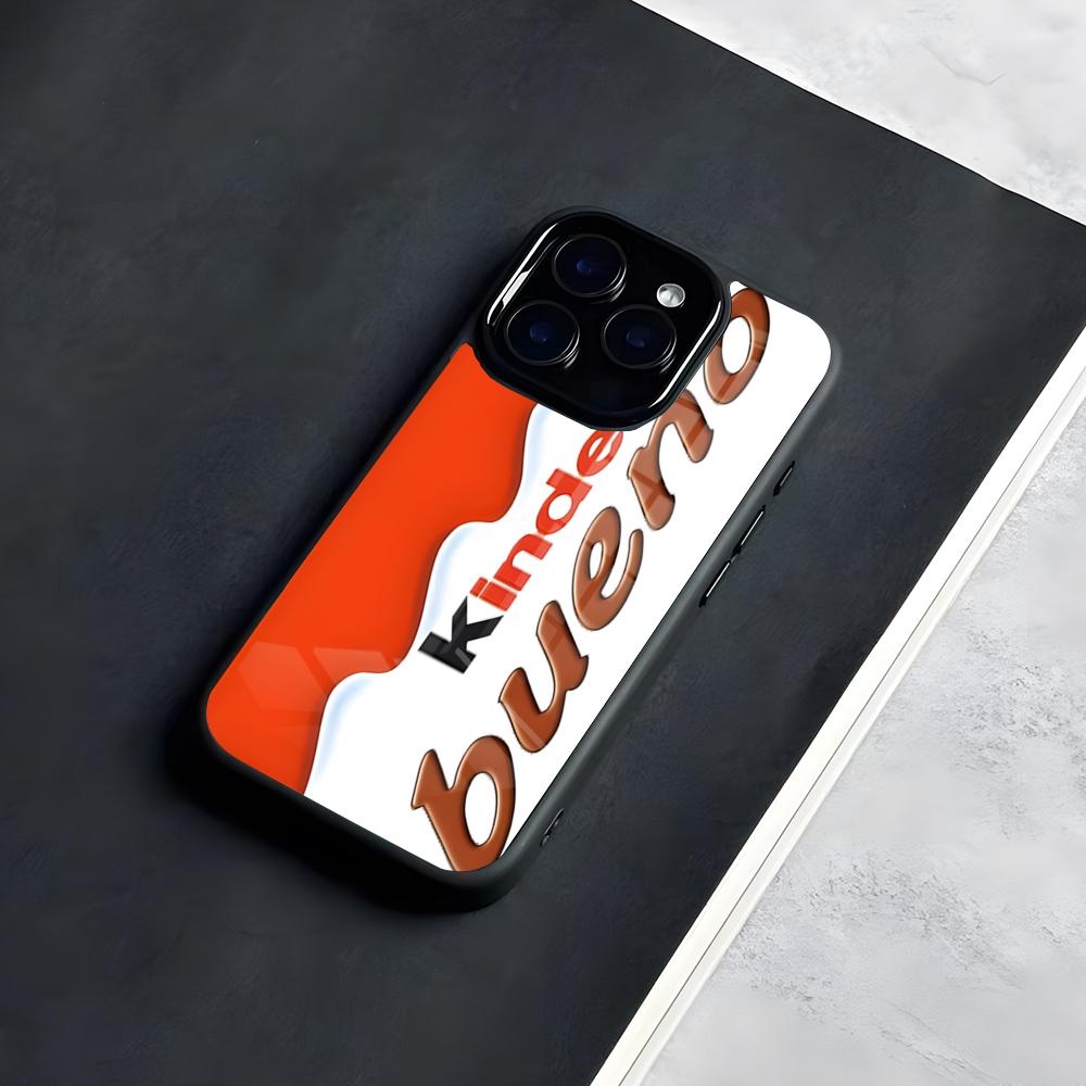 Чехол-телефон Trolly Egg K-KINDER JOY с сюрпризом для IPhone 17 Pro Max 16 15 14 13 11 Pro Max Plus Стеклянный чехол для телефона