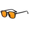 Classic Retro Rivet Small Rectangle Sunglasses Punk Vintage Designer Fashion Square Glasses Frame Shades For Men Women