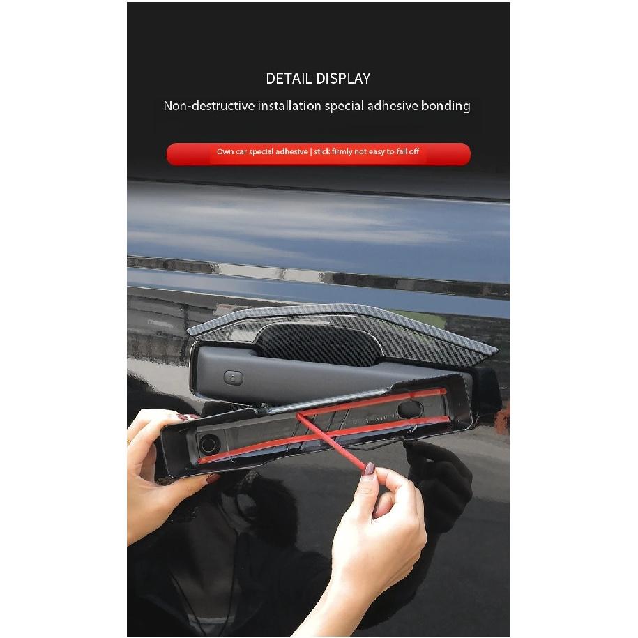 Ford Bronco door bowl handle sticker external handle door handle decorative sticker door wrist protection sticker accessories
