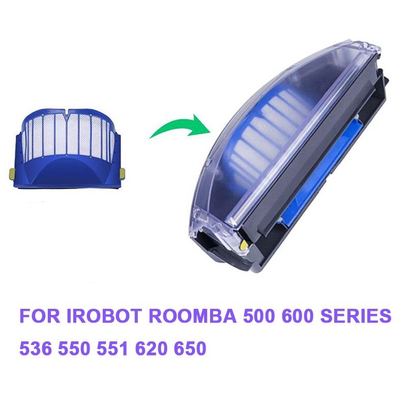 Замена щетки HEPA-фильтра для iRobot Roomba 500 600 серии 536 550 551 620 650, запчасти для пылесоса, аксессуары