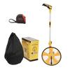 Walking Measure, Wheel, Foldable, Road Measure, Yellow, Distance Measuring Device, Road Counter, Wheel Measure