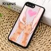 Krajews Funny Paws Soft Phone Case Cover For IPhone 18 17 Air 16 15 14 plus 11 12 13 pro max coque Shell Fundas