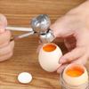 Professional Egg Cracker 304 Stainless Steel Egg Opener Egg Accessories Egg Top Remover  Boiled Egg