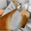 New 2-In-1 Upgrade Magic Cleaning Cloth Double-side Steel Wire Bamboo Charcoal Dishwashing Cloths Rust Removal Rags Scouring Pad