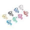 8 Pcs Crochet Ring Left Right Handed Adjustable Knitting Yarn Tension Ring Set with Storage Box