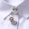 1PC Luxury Fashion Clothing Closures Alloy Swan Rhinestone Button Originality Swan Rhinestone Button Set Alloy Button