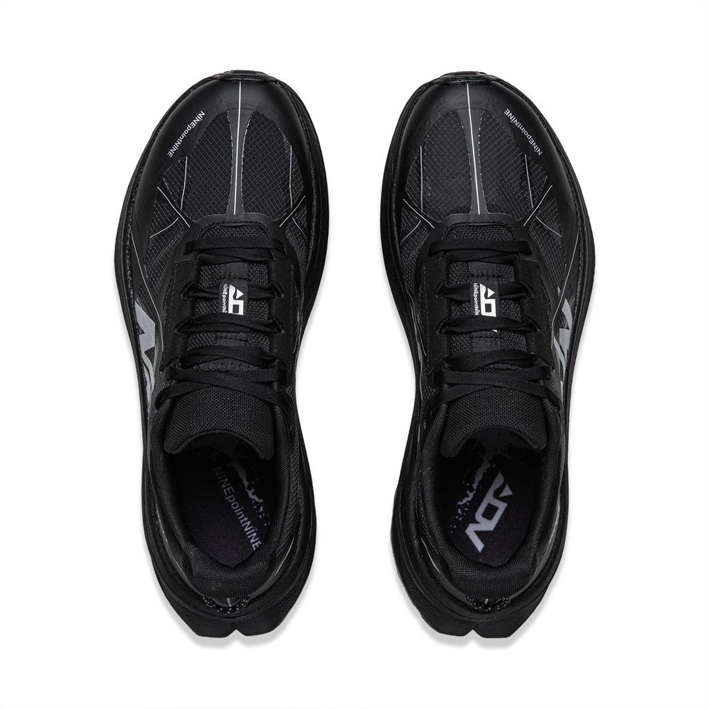 Li Ning Амортизирующие Скользкие Устойчивые к истиранию Упругие Низкие Кроссовки для Трейлраннинга Унисекс Черные ARNV023-3