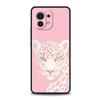 Чехол для телефона Xiaomi Mi 15 14 13 12 11 Lite 14T 13T 12T 11T Pro Poco X7 X6 X5 X3 Pro F6 F5 F4 Чехол с узором в виде розового леопарда