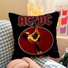 A-A-C D-C Band Cushion Cover Inches Farmhouse Decor Home Throw Pillow Covers For Couch Decorations