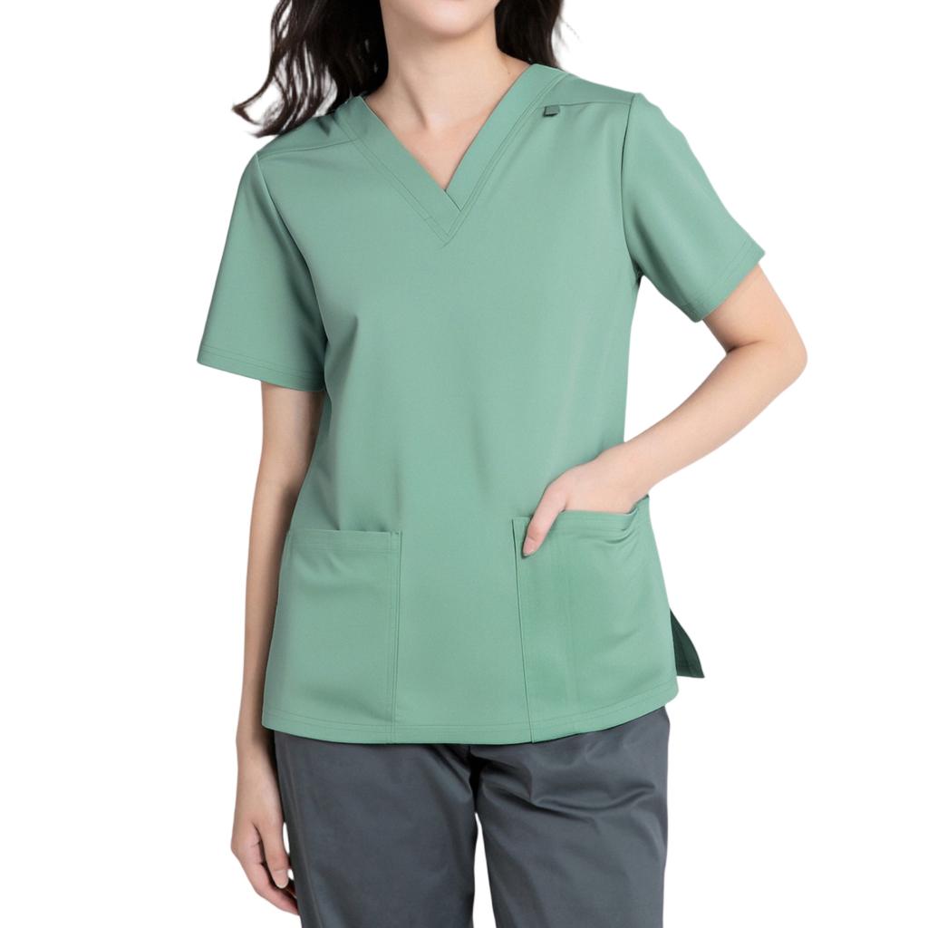 Women's Fashion V-Neck Short Sleeve Overalls With Pockets Clothes