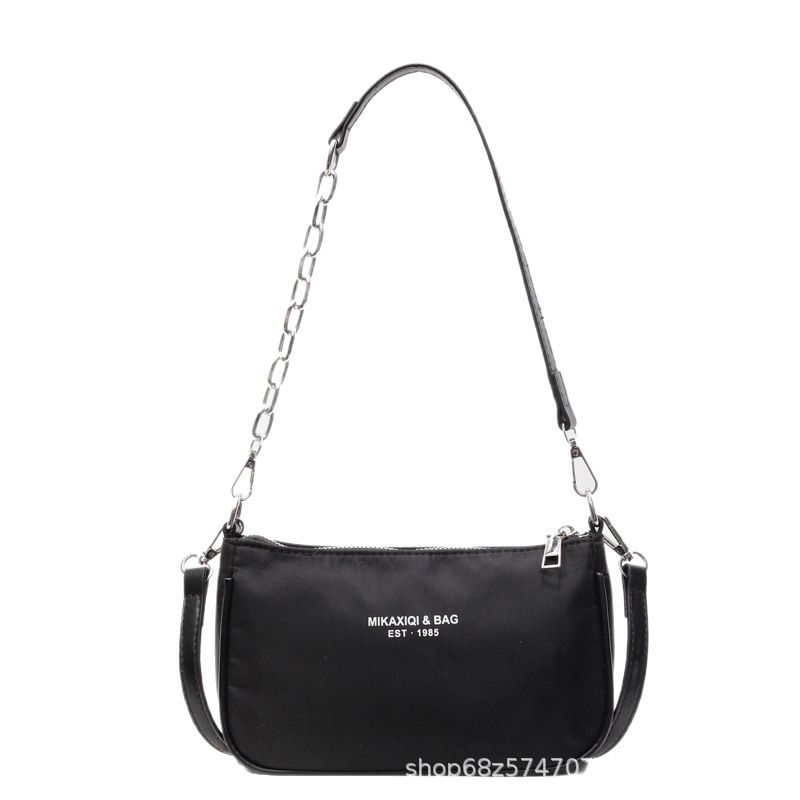 Oxford Cloth Underarm Bag 2025 New Texture Casual Chain Women's Bag Personalized One-shoulder Crossbody Small Bag