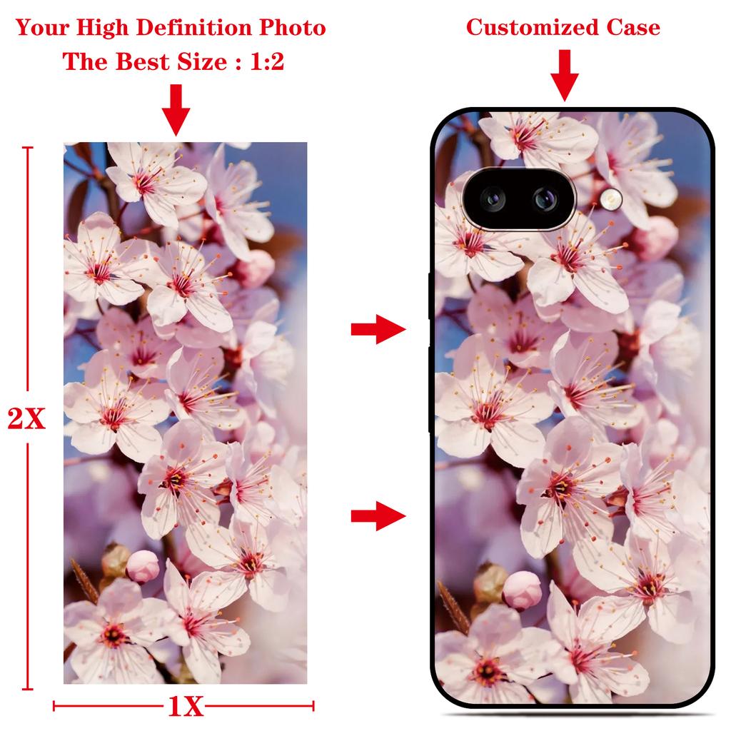 Diamond Design Soft Phone Case For Google Pixel 10A 9A 8A 7A 6A 8 7 6 Pro 2 3 4 XL 3A 4XL 2XL Custom Picture Image Back Cover