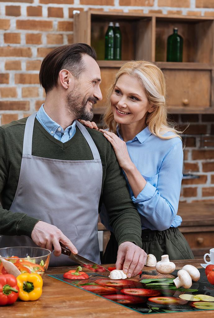 SZKLANA PŁYTA OCHRONNA NA KUCHENKĘ 70x52 JABŁKO