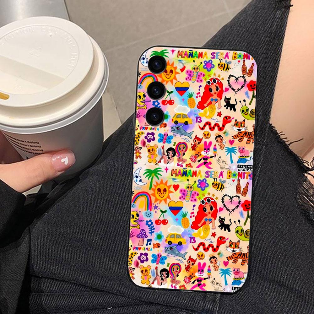 Чехол для телефона Sera B-Bonito Manana K-Karol G для Samsung Galaxy S26 S25 EDGE S24 S23 S22 S21 S20 FE S10 Ultra PLUS LITE Чехол-обложка