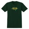 Krooked Skateboards Shirt Flowers Forest