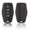 Silicone Car Key Cover Case For Geely Coolray X6 Geometry C Emgrand Global Kulrey Hawk GX7 Okavango Smart Remote Car Accessories