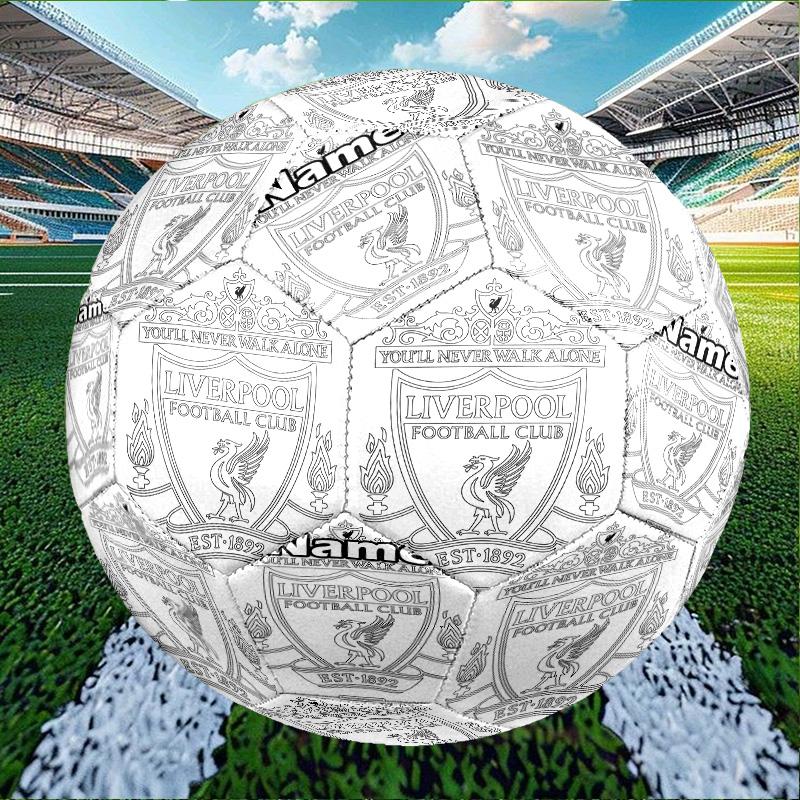 Custom Name Personalized Football team F.C-A Print Size 5 Soccer Ball Training & Match Football, for Team, Kicking, Gift for Football Enthusiasts