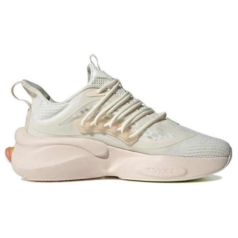 Adidas Женские кроссовки Alphaboost V1 Off White Wonder Clay Lucid Lemon IE9730