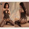 Бодистоки без ластовицы One Piece для самого сексуального платья куклы-младенца, сетчатое сексуальное нижнее белье для женщин, эротические костюмы, черные чулки на все тело